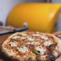 Chef Stephan Redmond and wife Angie of Engine 41 Pizza