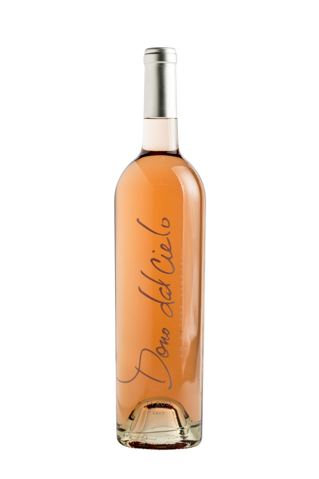 Bottle of 2023 Ta Rose estate wine from Dono dal Cielo